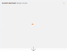 Tablet Screenshot of evrardetdevinast.com